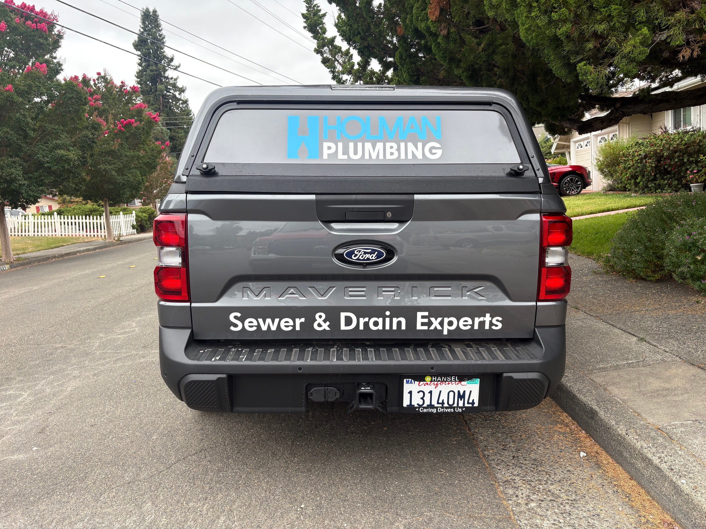 Holman Plumbing Custom Fleet Vehicle Graphics | Signarama Santa Rosa
