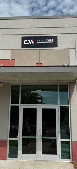 Custom Sign for City Wide Facility Solutions in North Charleston