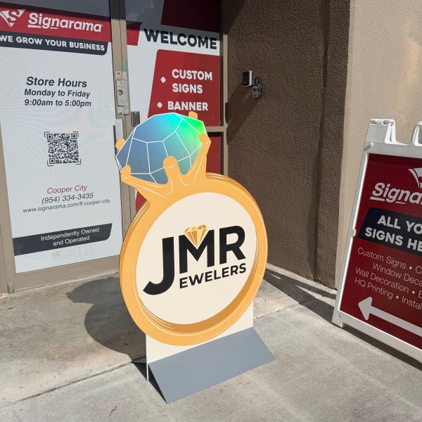 Stand Out with a Custom Shape Sign