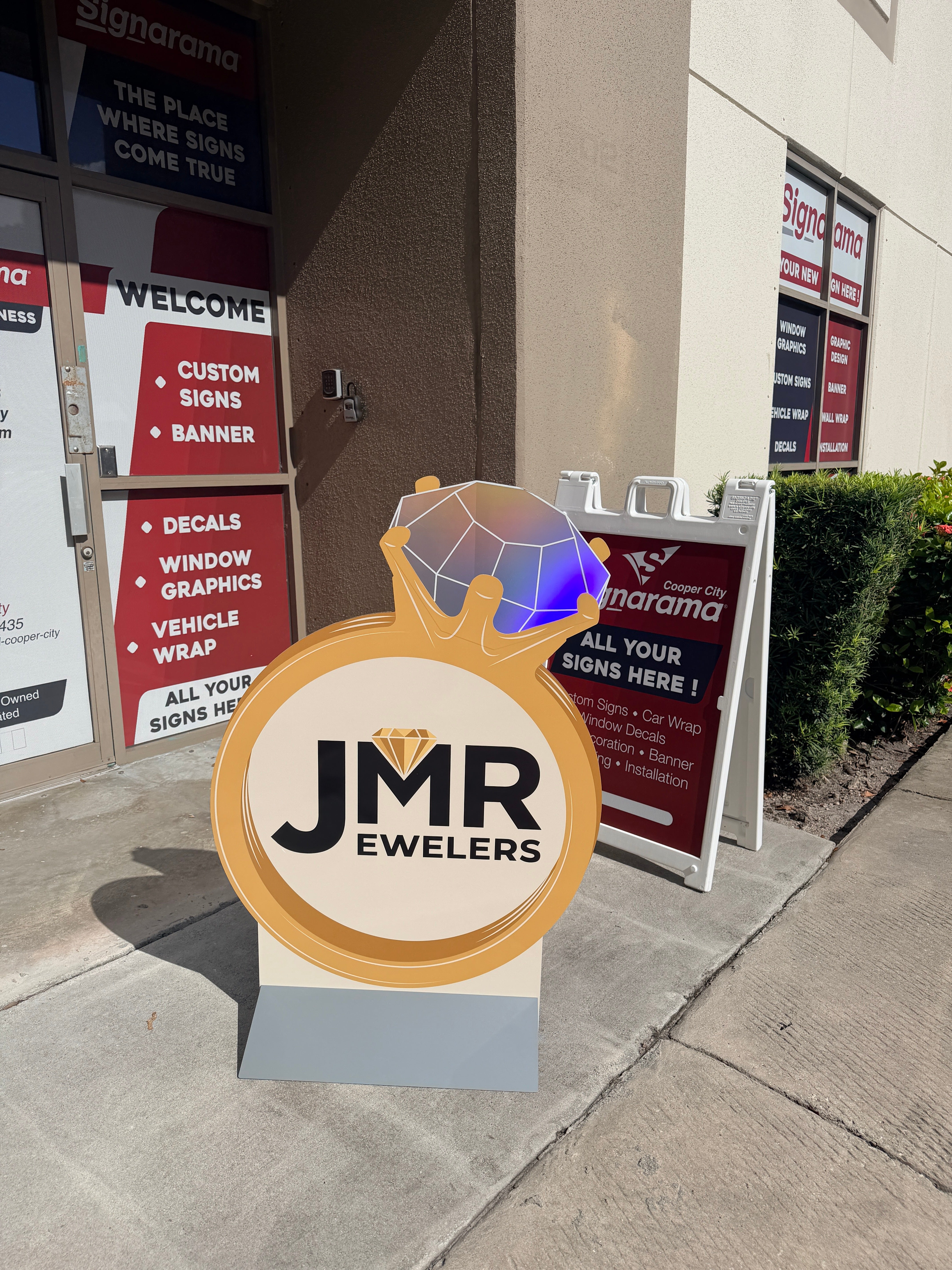 Stand Out with a Custom Shape Sign