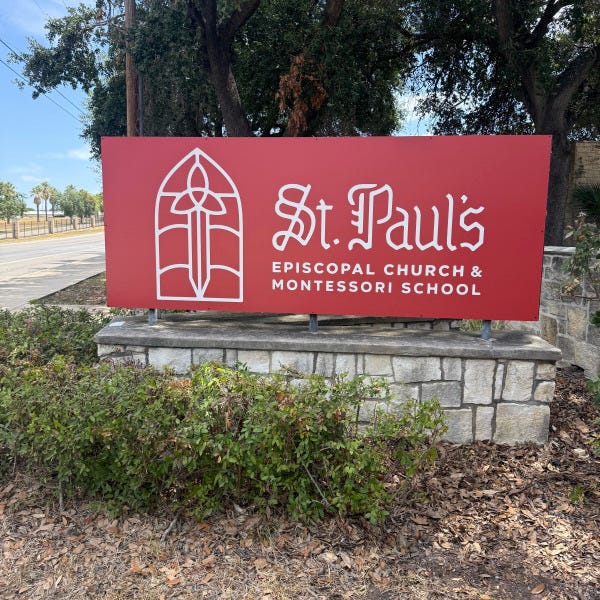 St Pauls Episcopal Church_Custom Exterior Sign_Monument2