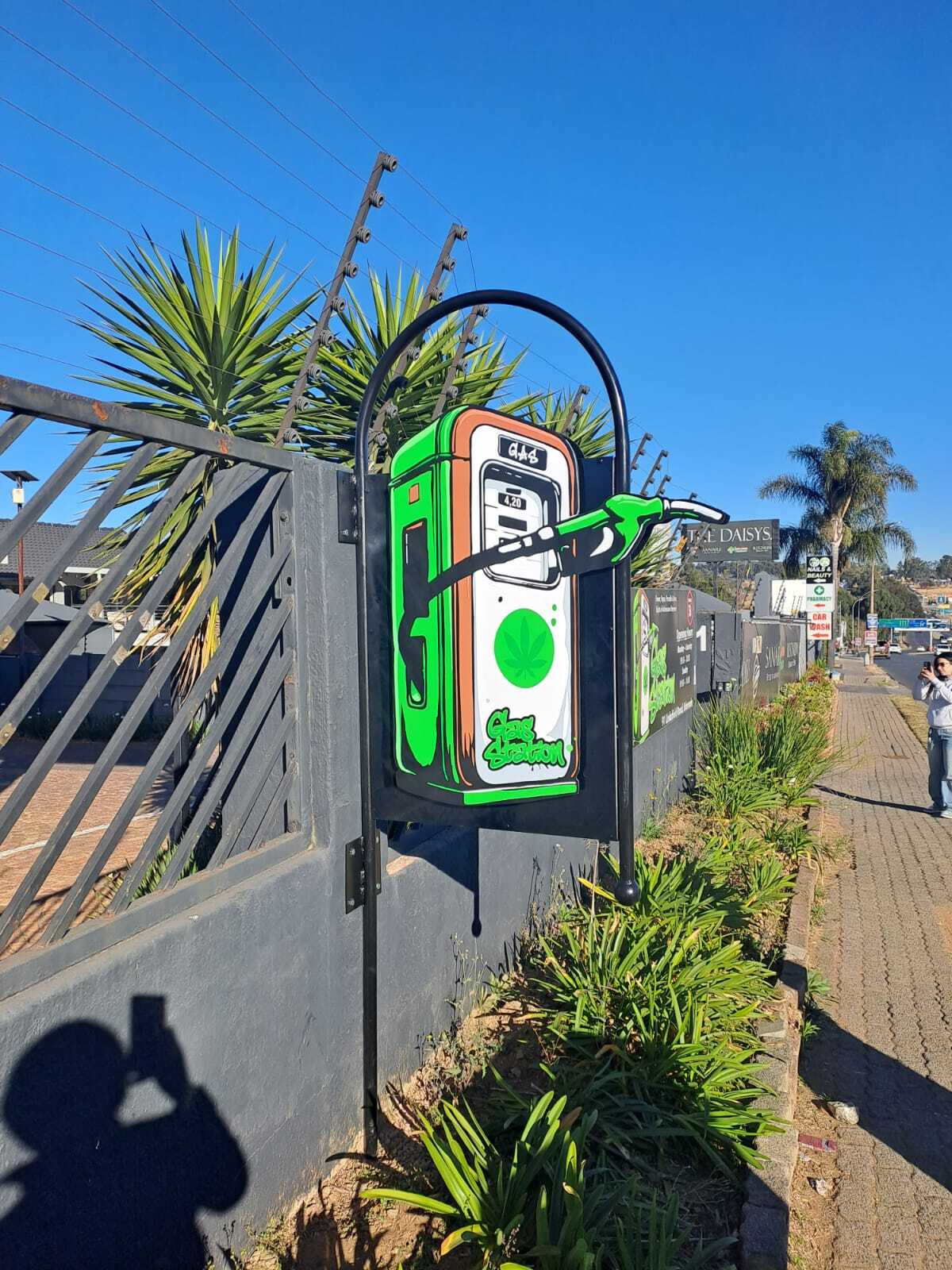 Modern Flag Signage