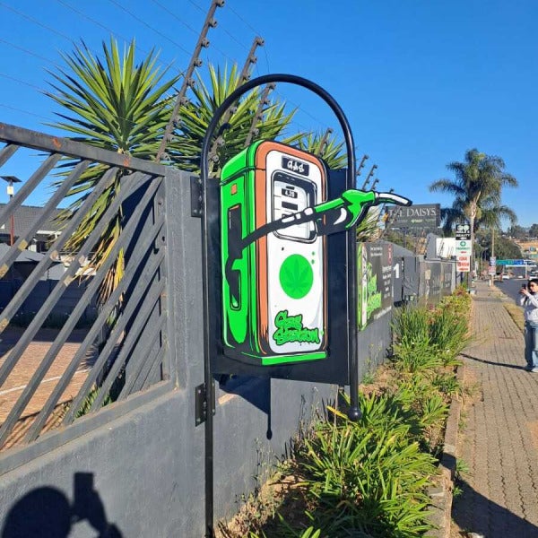 Modern Flag Signage
