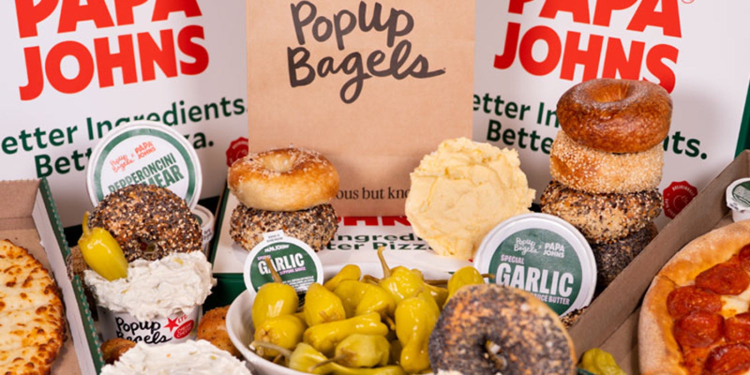 Papa Johns Just Turned Its Most Famous Pizza Flavors Into Bagel Schmears Papa Johns Just Turned Its Most Famous Pizza Flavors Into Bagel Schmears
