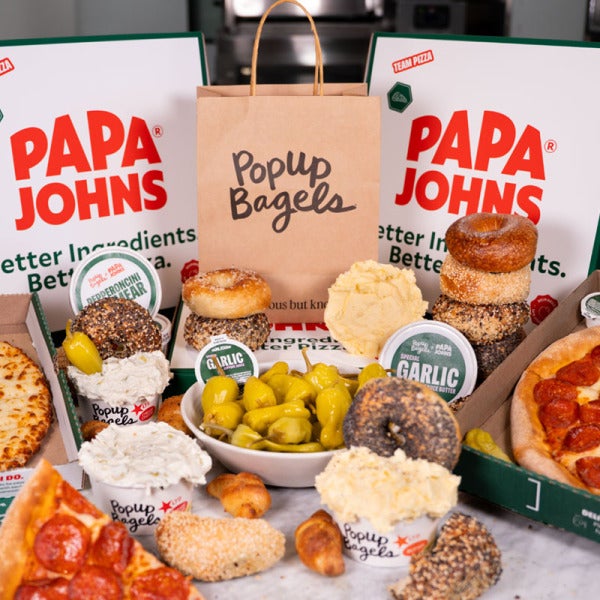 Papa Johns Just Turned Its Most Famous Pizza Flavors Into Bagel Schmears