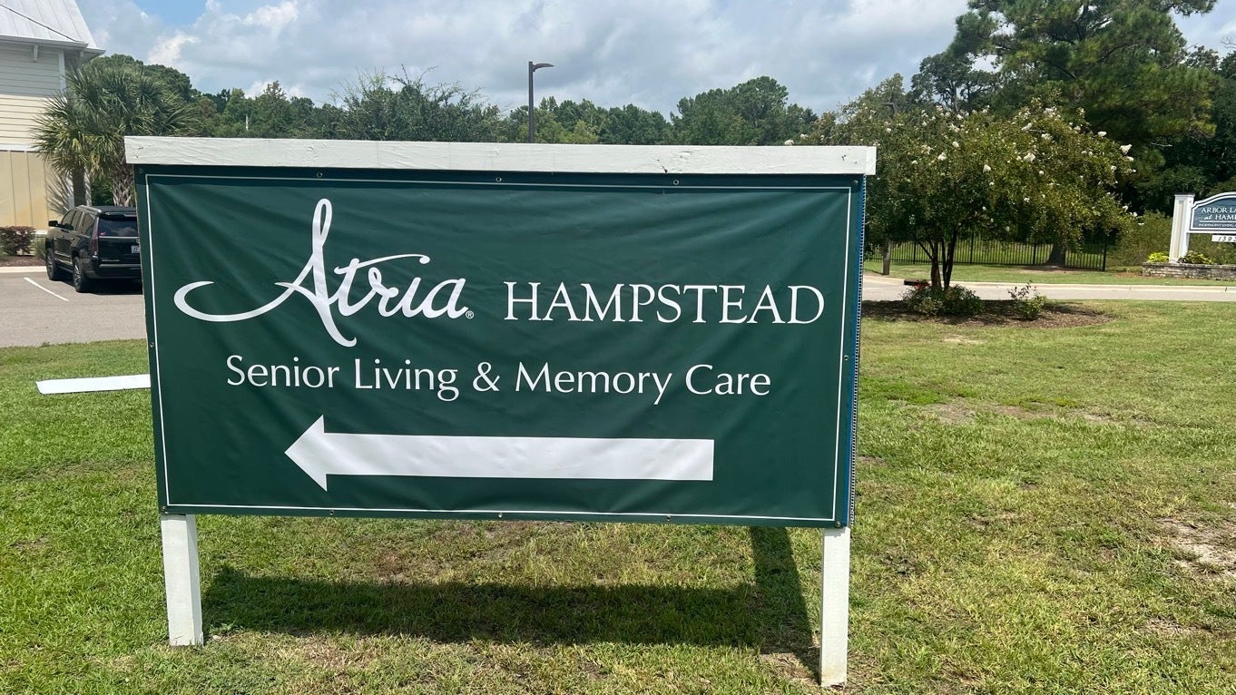 Atria Hampstead - Temporary Banner Sign
