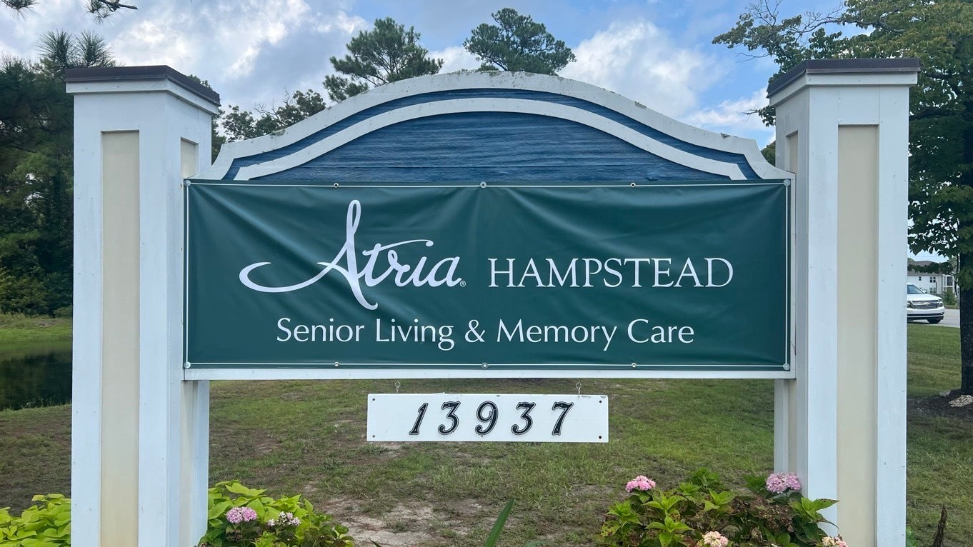 Atria Hampstead - Temporary Banner Sign