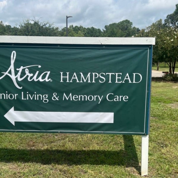 Atria Hampstead - Temporary Banner Sign