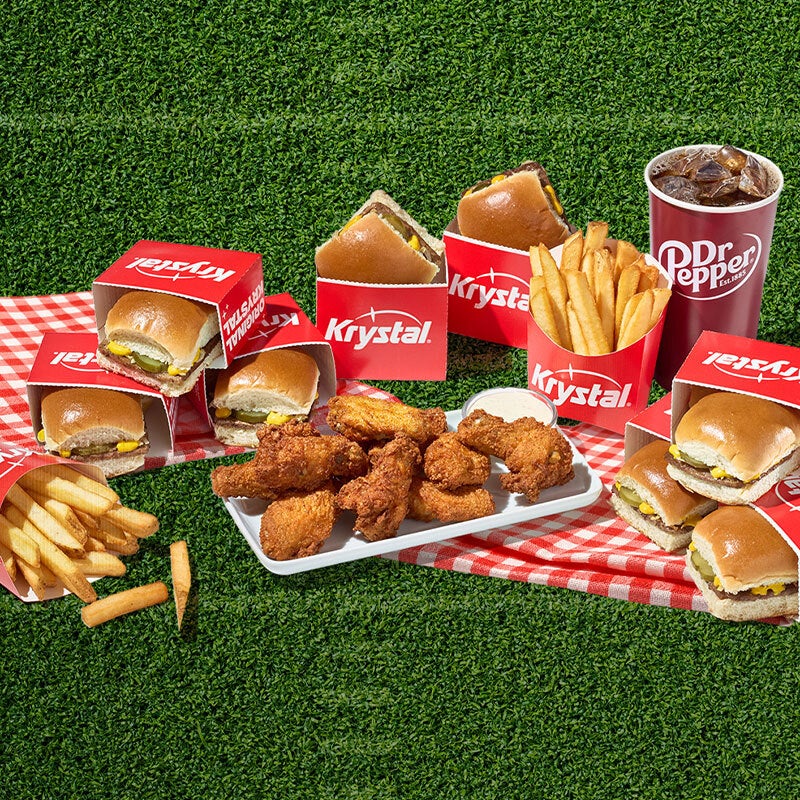 Score Big with Krystal's Game Day Bundles and Fall Flavors Score Big with Krystal's Game Day Bundles and Fall Flavors