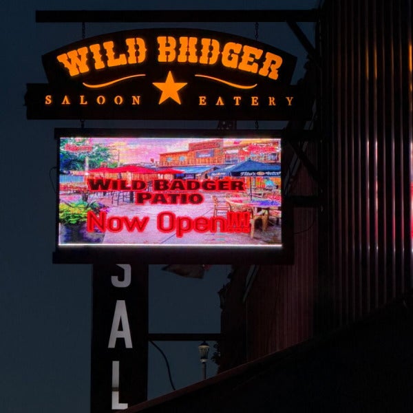 Wild Badger Sign 2