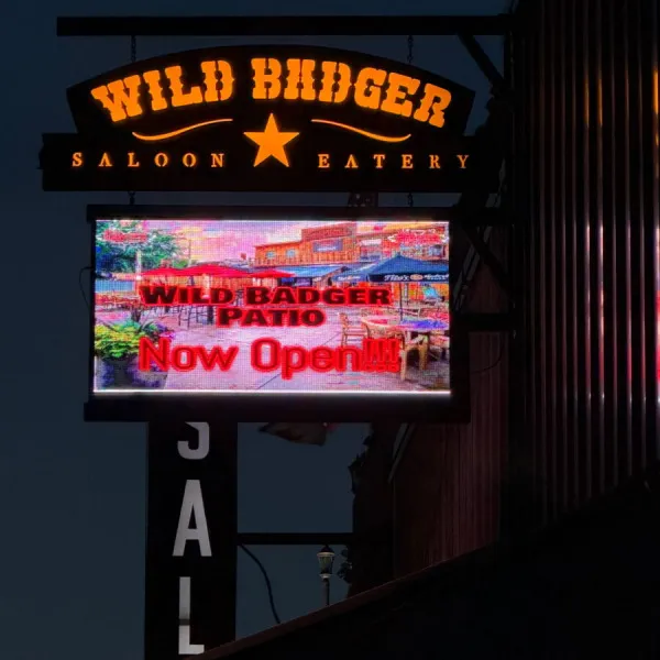 Wild Badger Sign 2