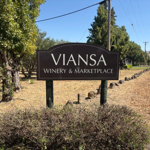 Custom Winery Signage for Viansa Winery & Marketplace