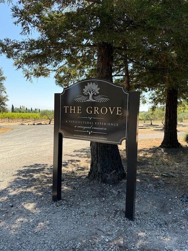 Custom Winery Signage for Viansa Winery & Marketplace