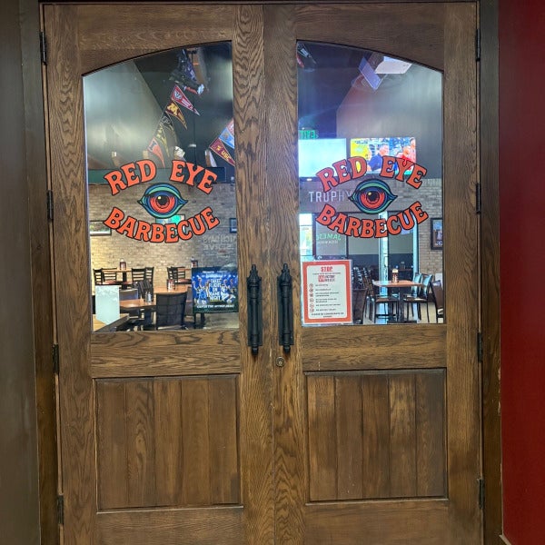 Red Eye Barbecue Signage at Epicenter in Santa Rosa