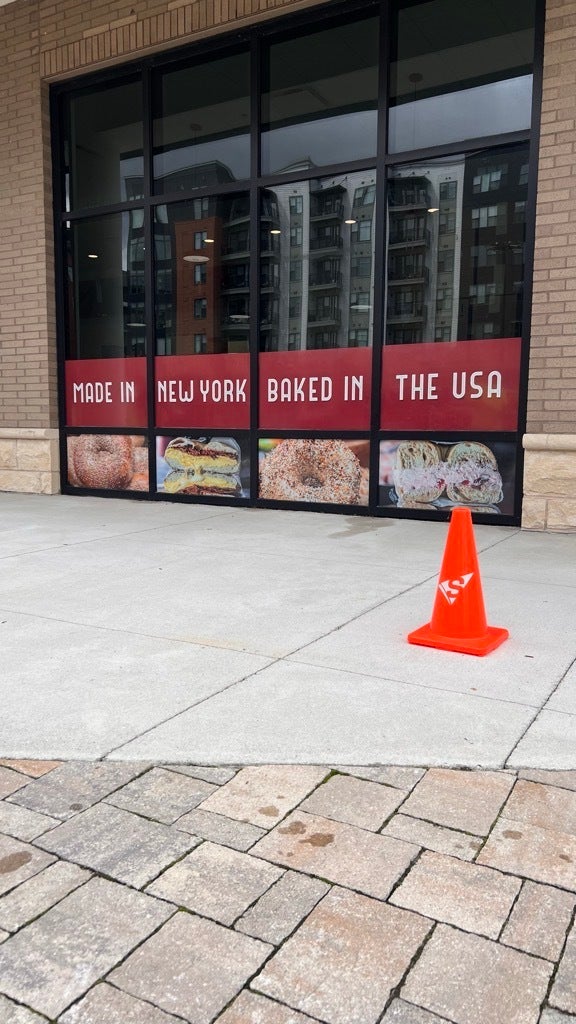 Bagel Boss - Wall Graphics and Window Perf