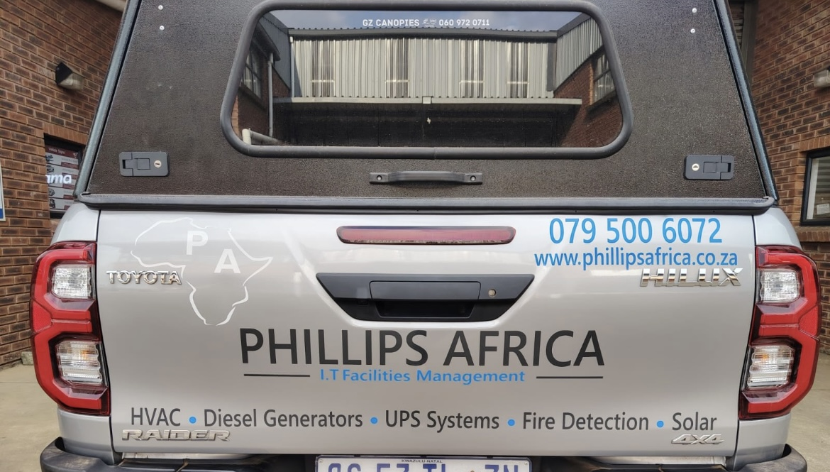 New vehicle branding for Phillips Africa