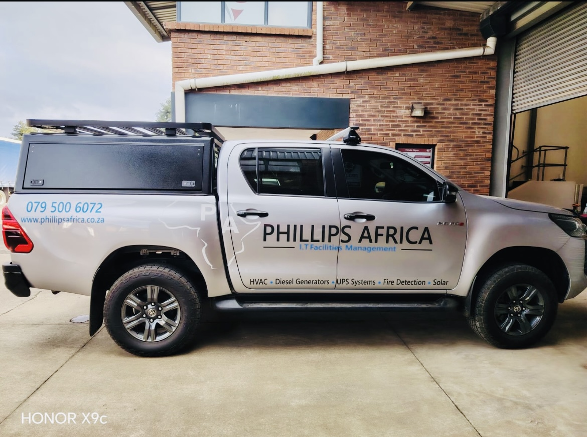 New vehicle branding for Phillips Africa