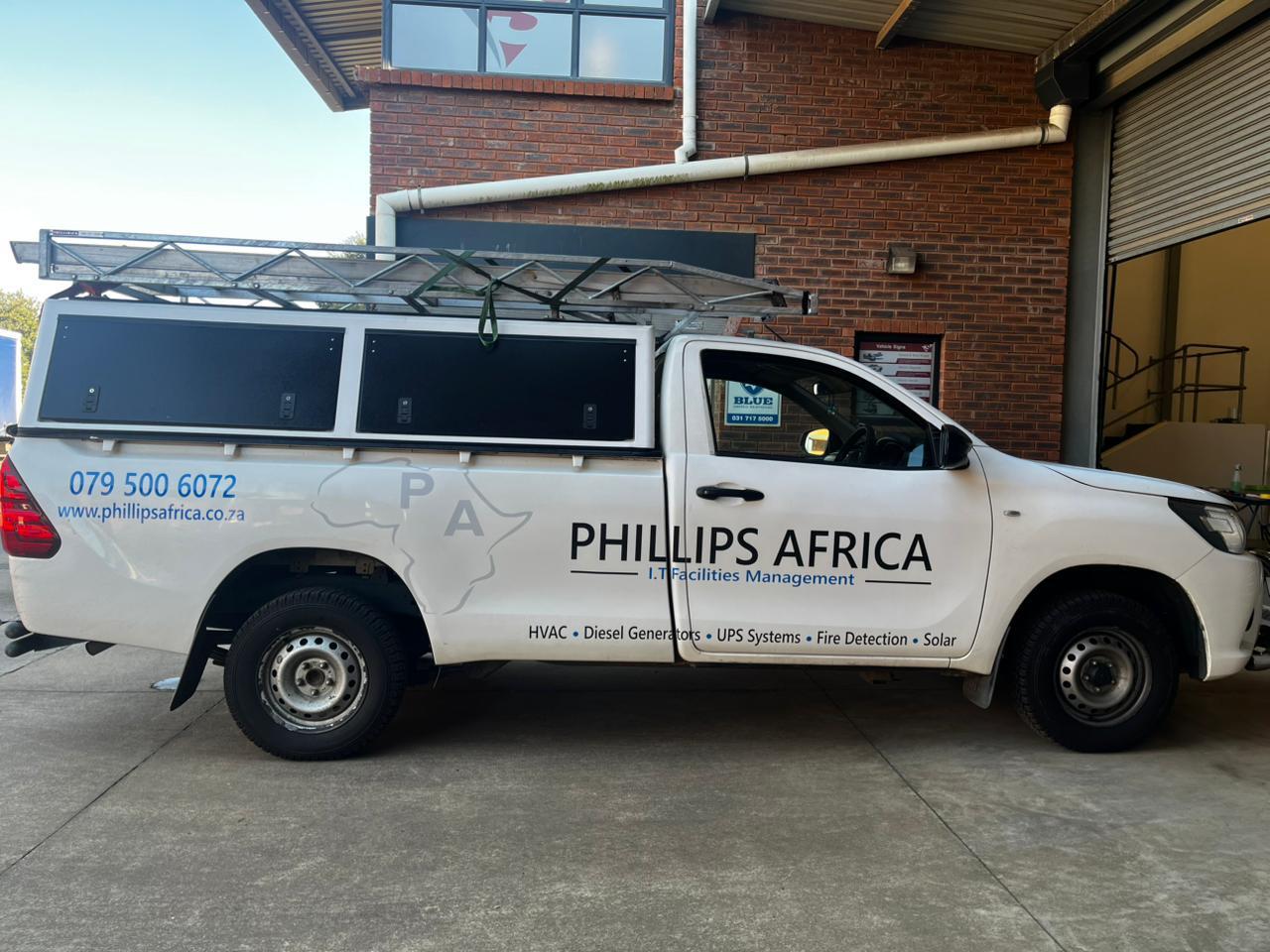 New vehicle branding for Phillips Africa