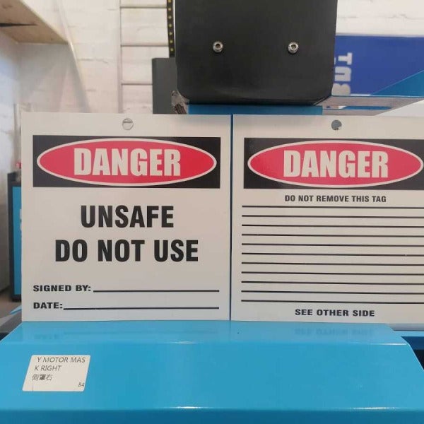 Warning / Danger construction signage