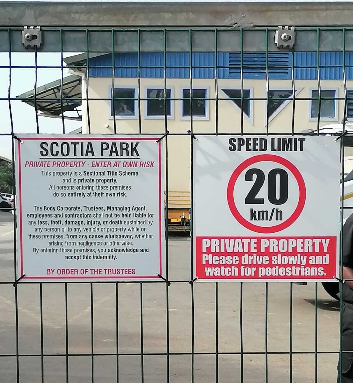 Assembly and safety signs