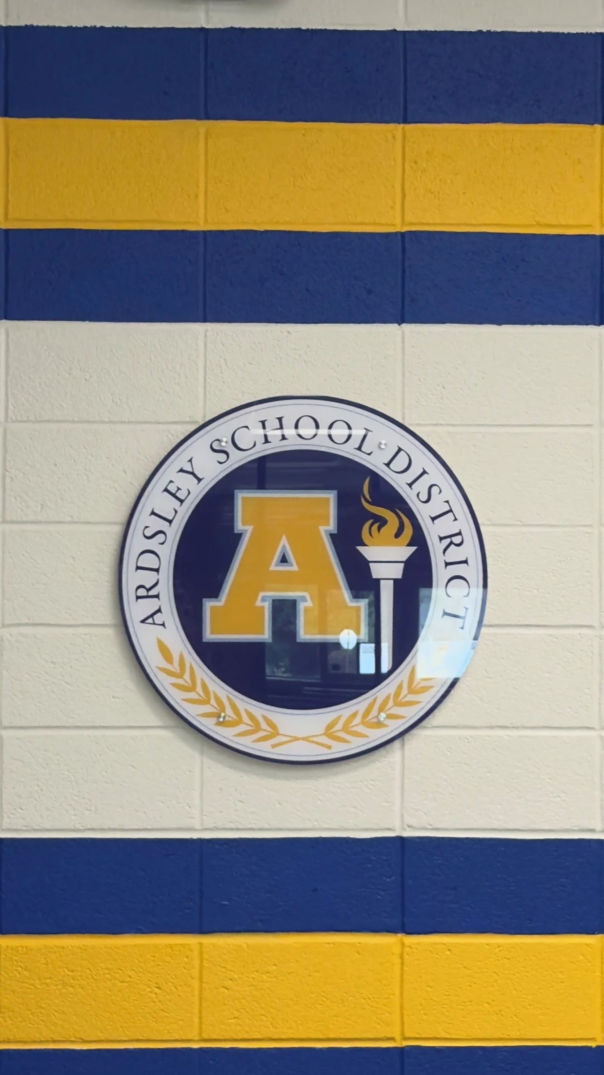 Acrylic Cafeteria Signs for Ardsley High School in Ardsley, NY
