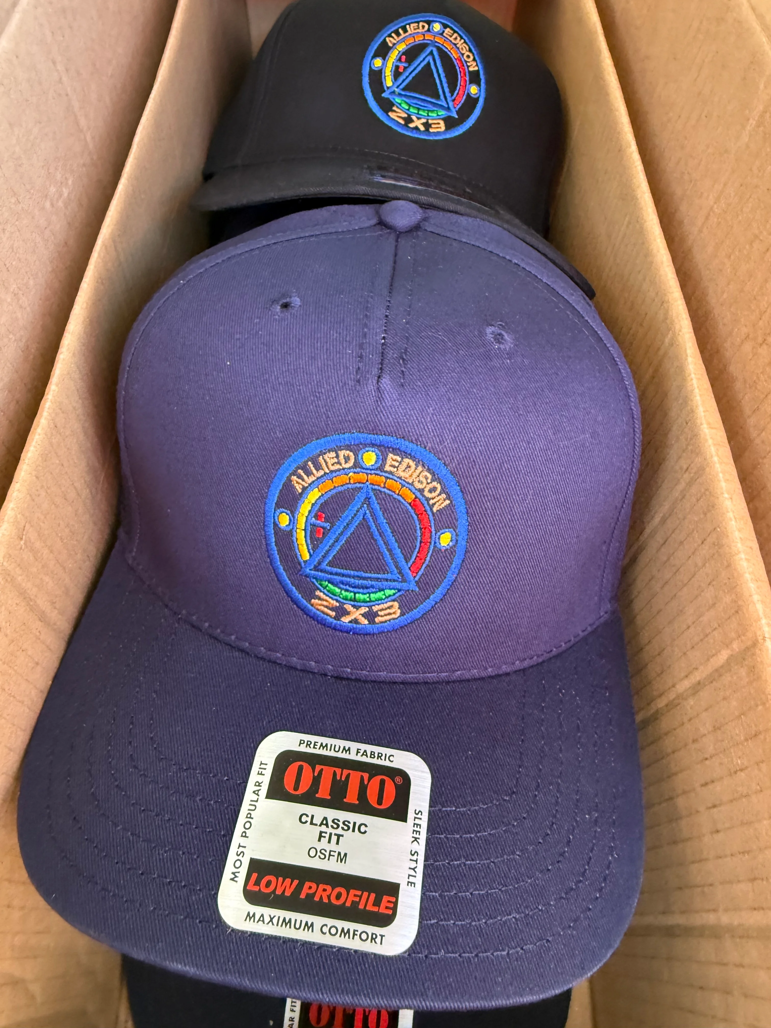 Custom Embroidered Hats in Tempe: 1-Week Turnaround for Allied Edison's Event