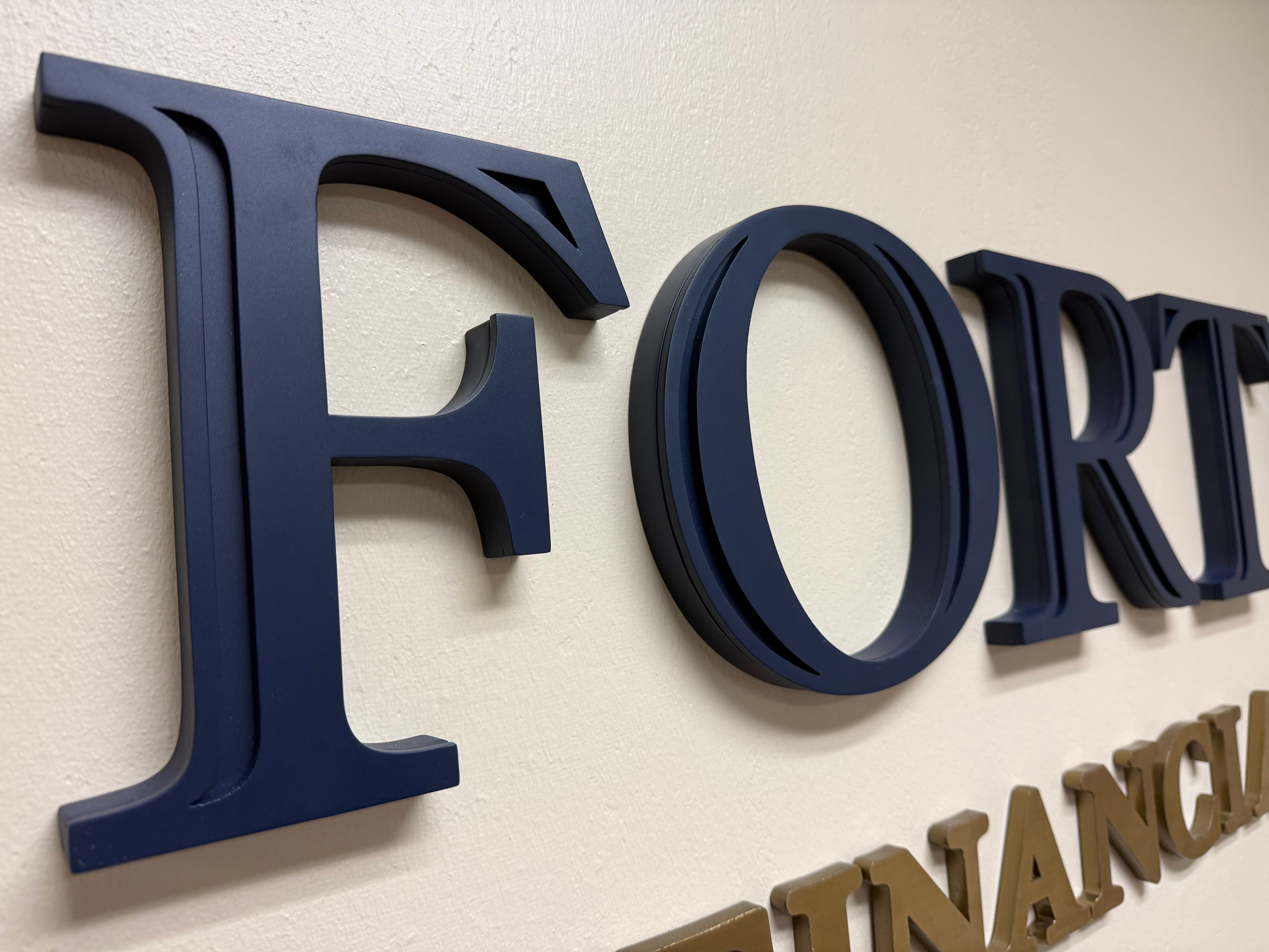 Custom Dimensional Logos and Letters