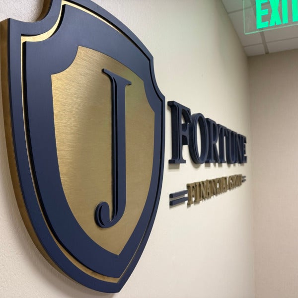 Custom Dimensional Logos and Letters