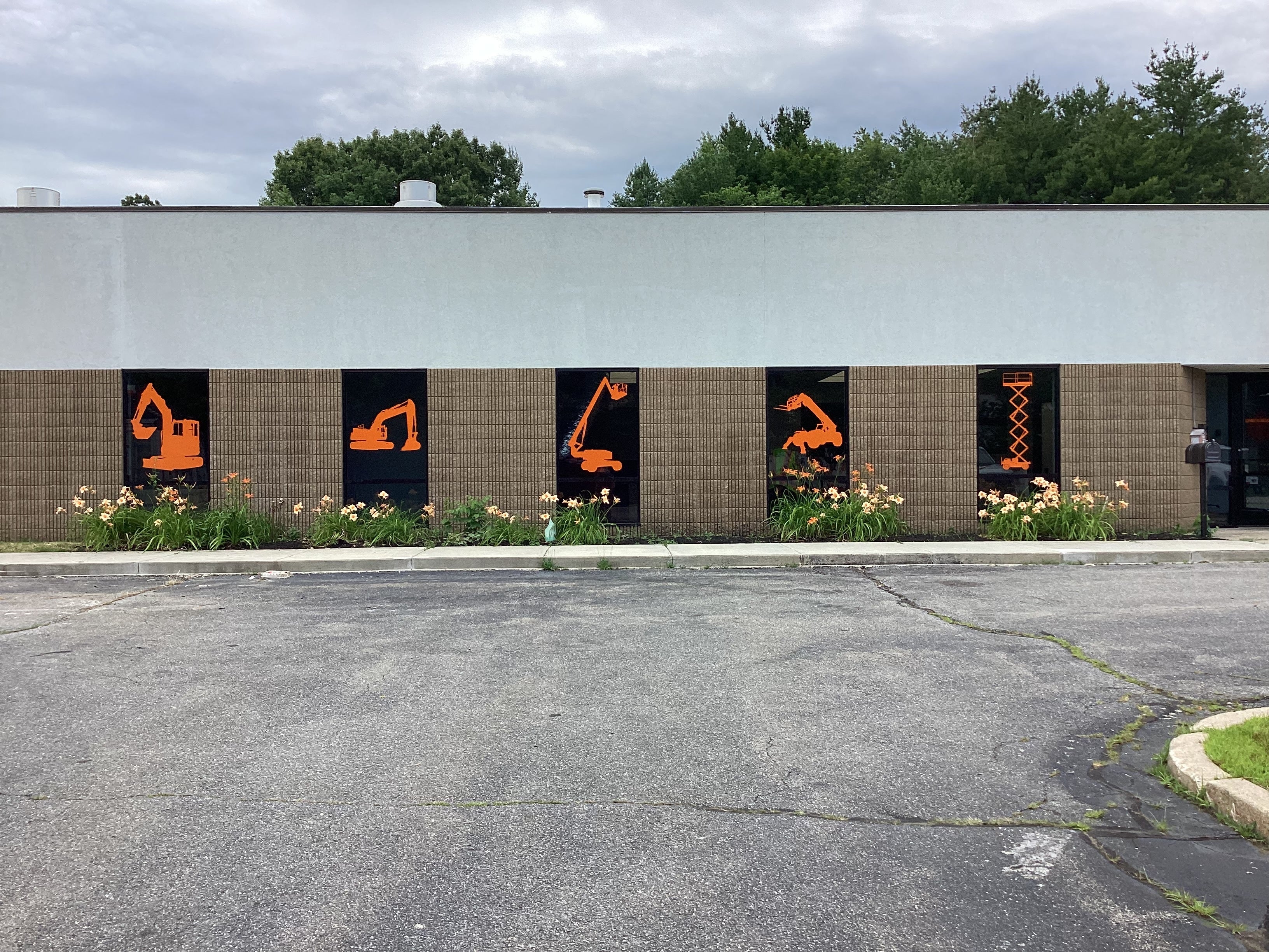 Window Graphics and Directional Signage - Equipment Share (Framingham, MA)
