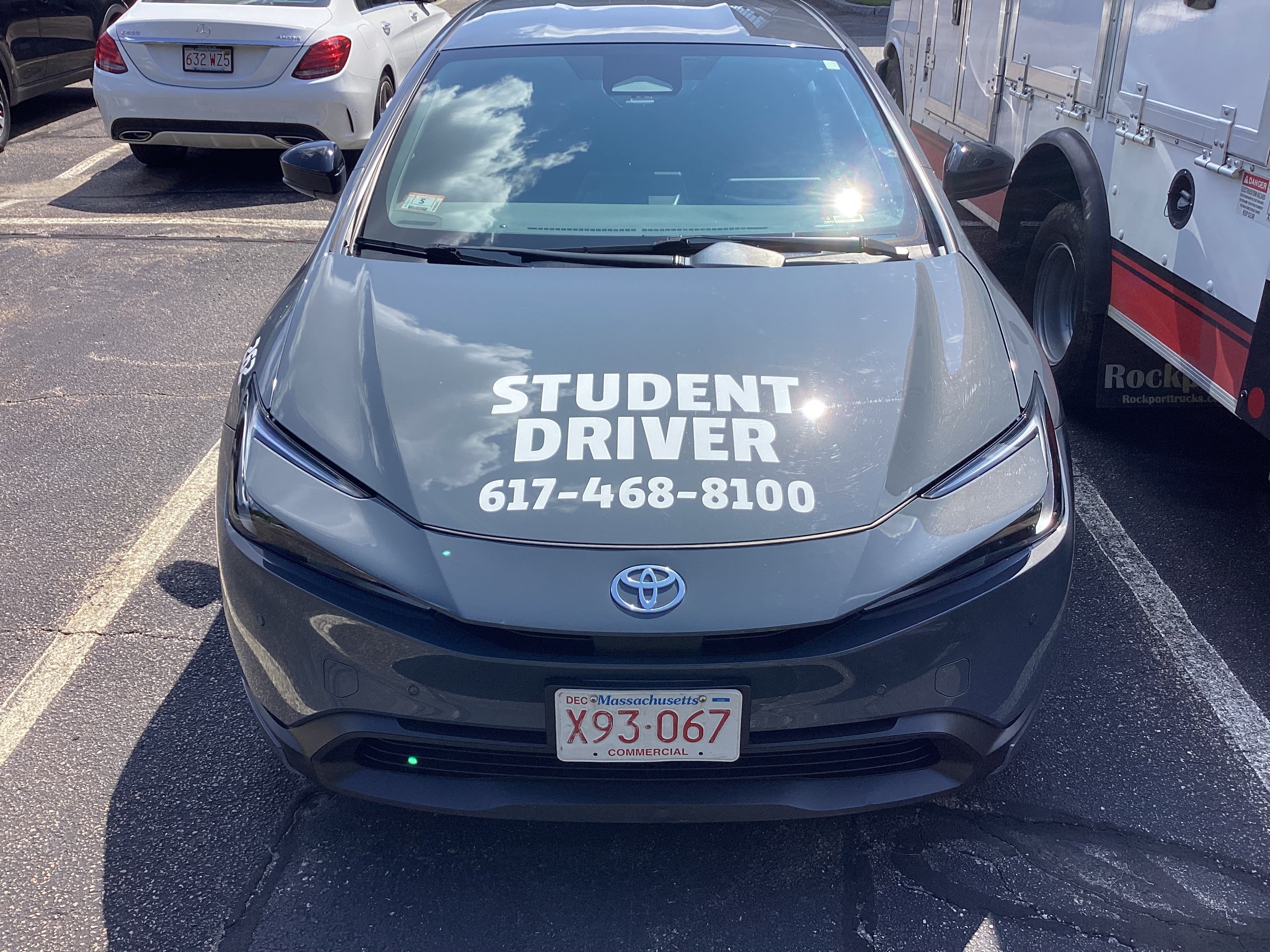 Vehicle Lettering - The Next Street (Natick, MA)