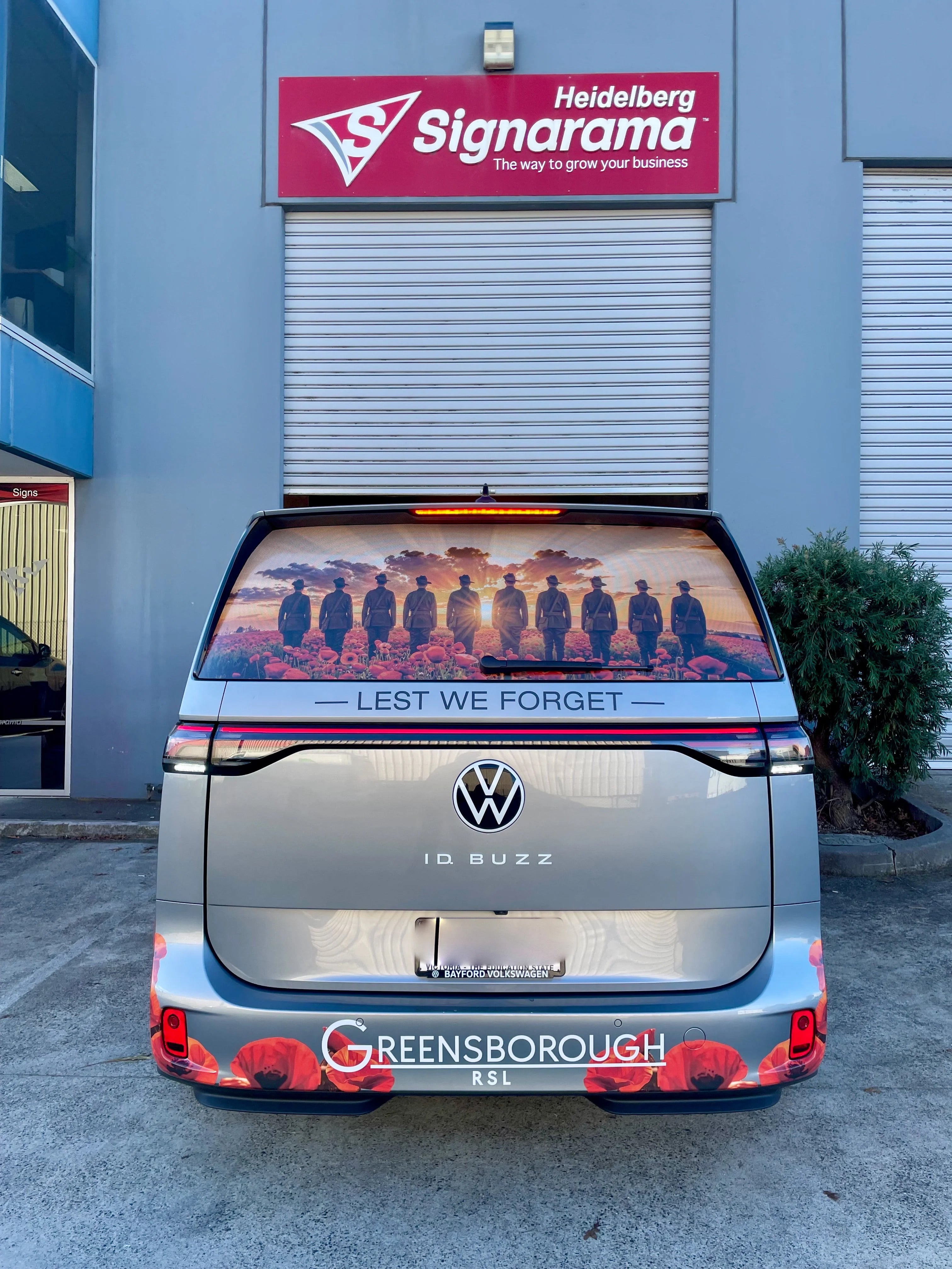 Van Wraps - GREENSBOROUGH RSL SUB BRANCH INC - Greensborough VIC.