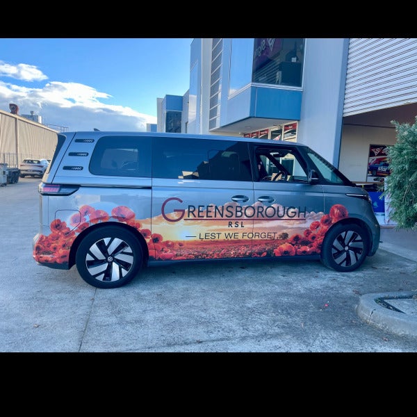 Van Wraps - GREENSBOROUGH RSL SUB BRANCH INC - Greensborough VIC.