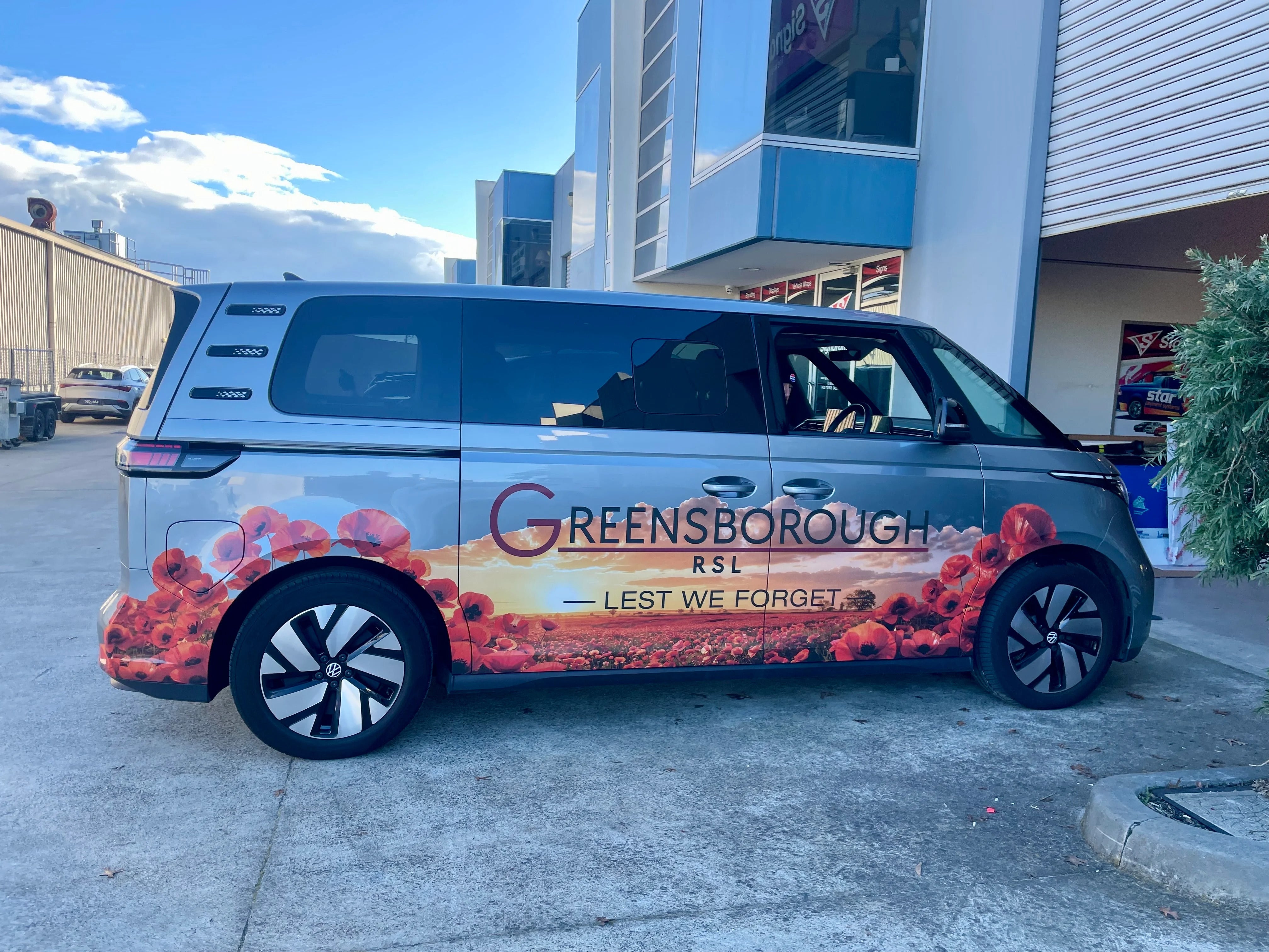 Van Wraps - GREENSBOROUGH RSL SUB BRANCH INC - Greensborough VIC.