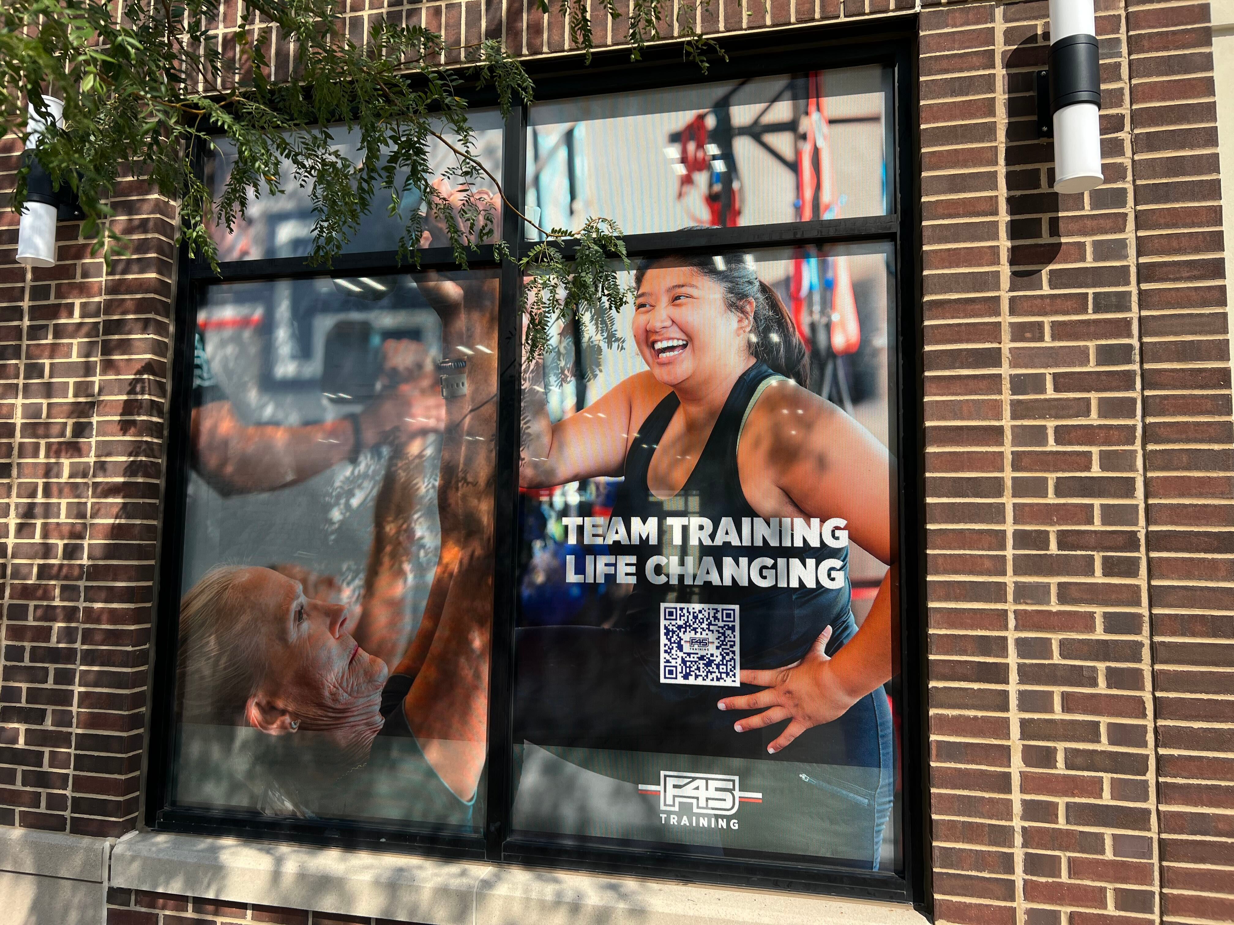 New Graphics for F45 Training in Prairie Trail & Downtown Des Moines
