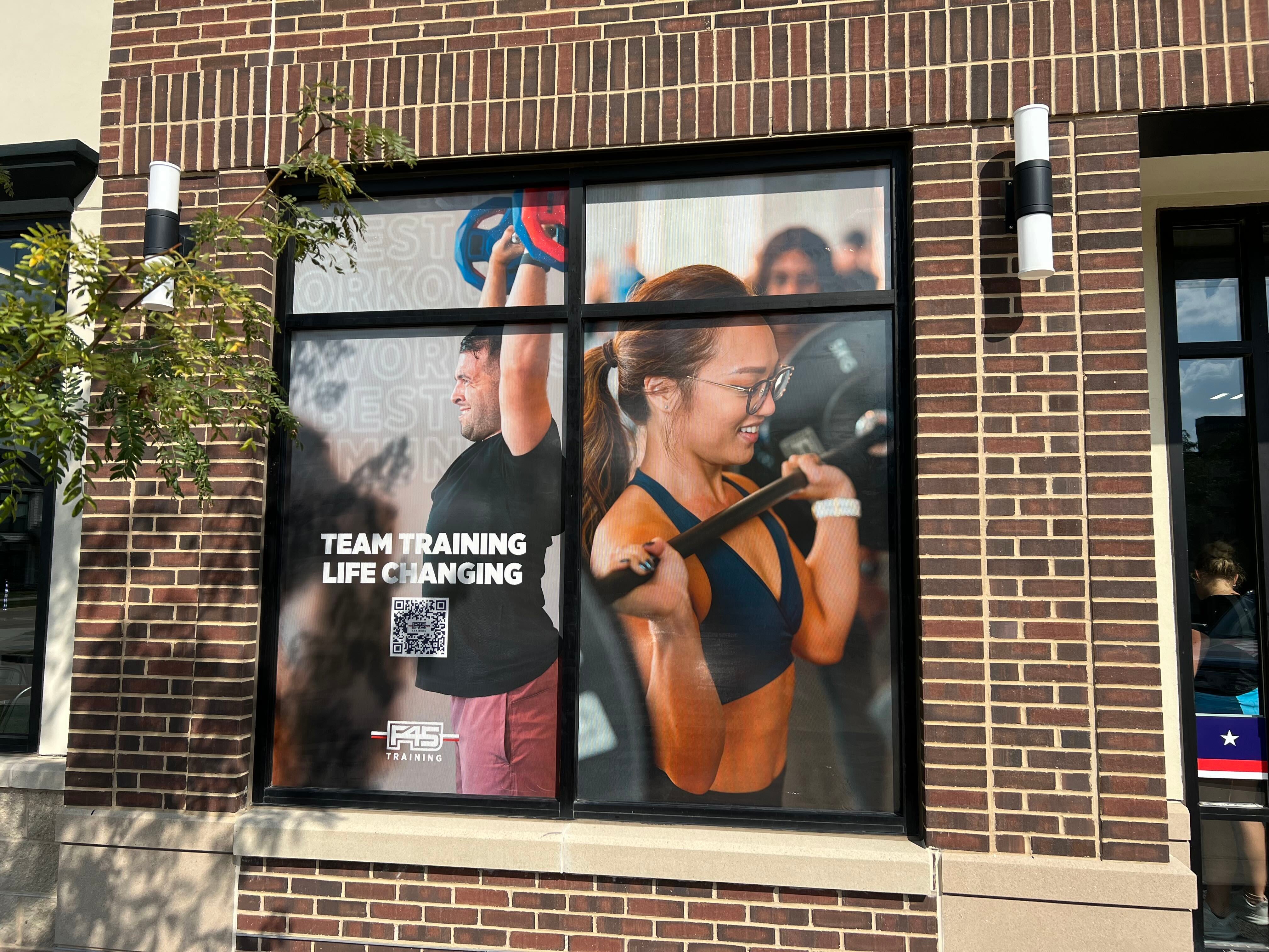 New Graphics for F45 Training in Prairie Trail & Downtown Des Moines
