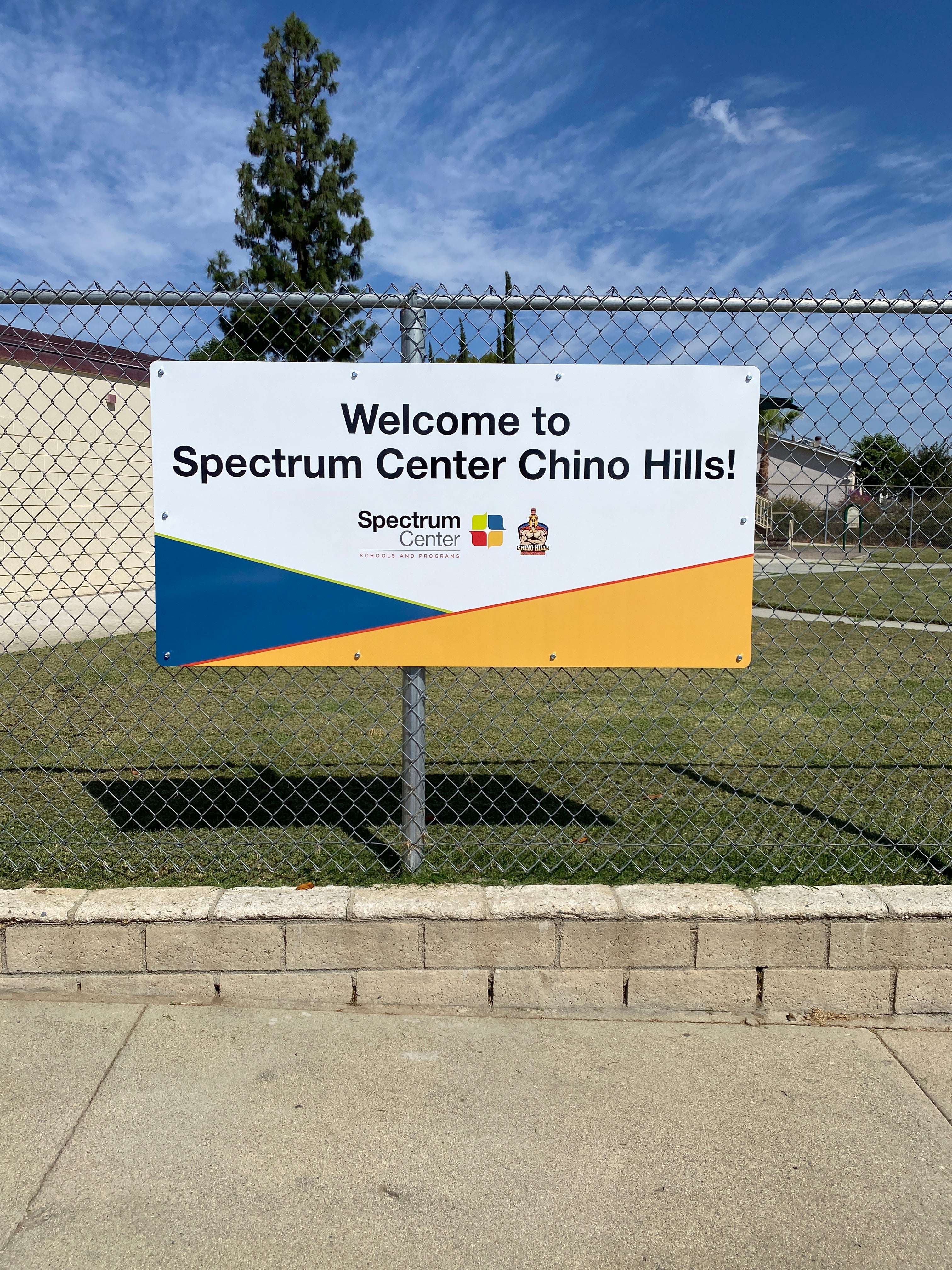 Custom ACM Signs for Spectrum Center in Chino Hills, CA