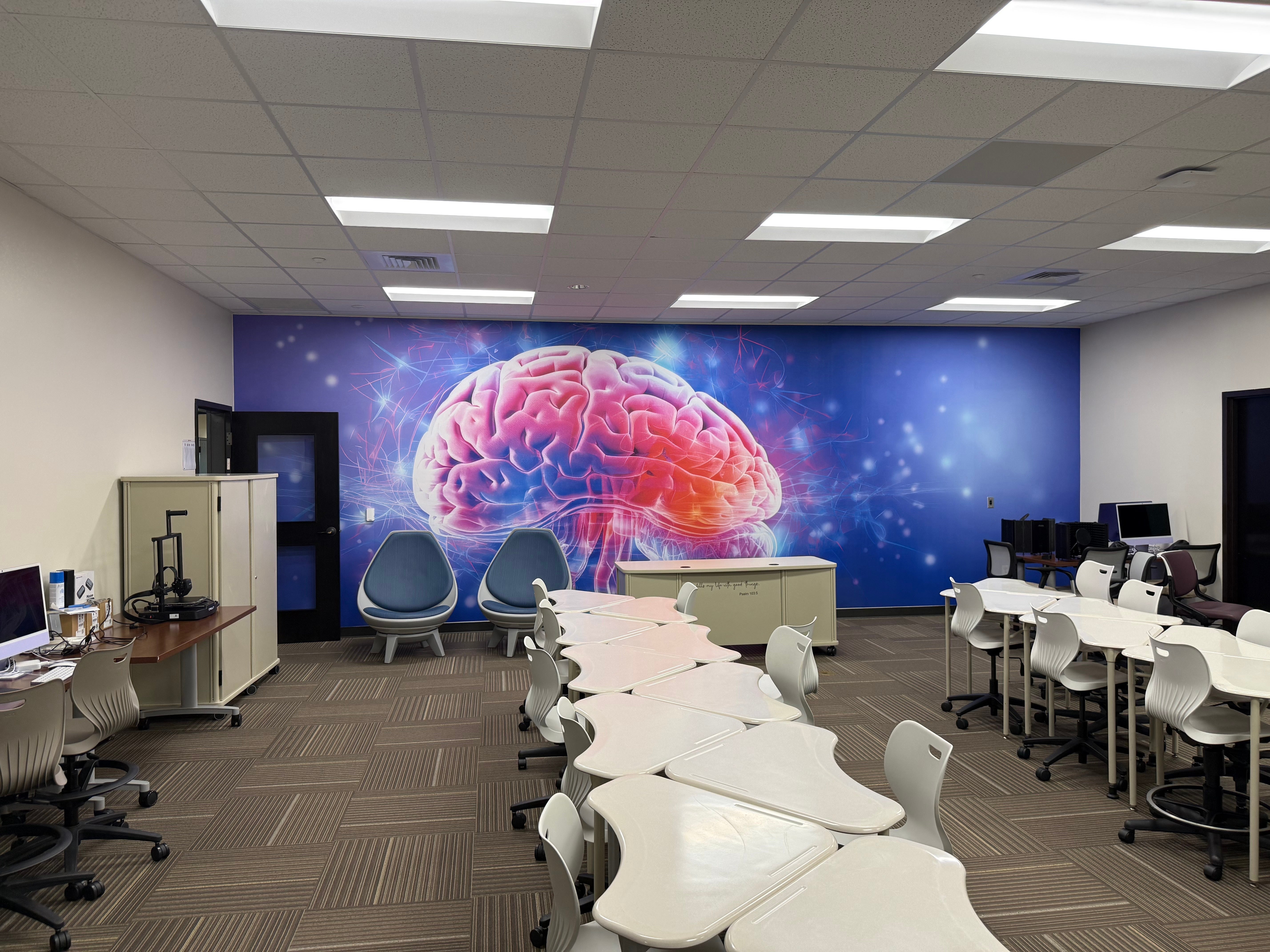 Custom Wall Murals for King’s Ridge Christian School