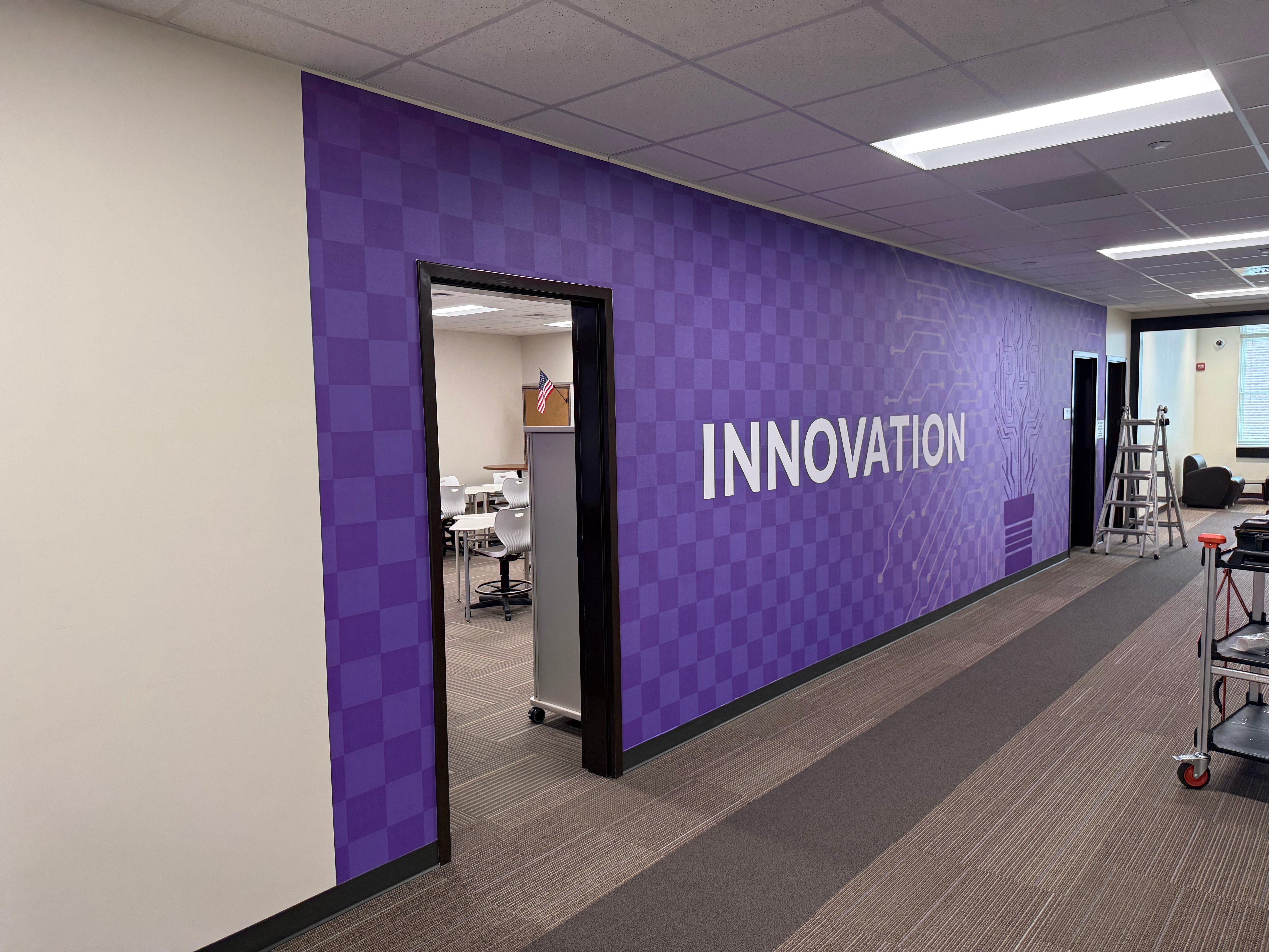 Custom Wall Murals for King’s Ridge Christian School