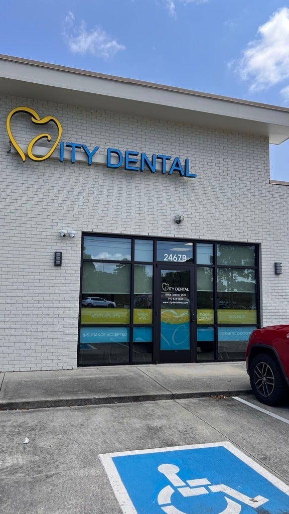 City Dental - Second Surface Window Graphics