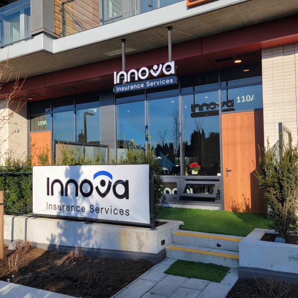 Channel Letter Sign - North Vancouver - Innova Insurance