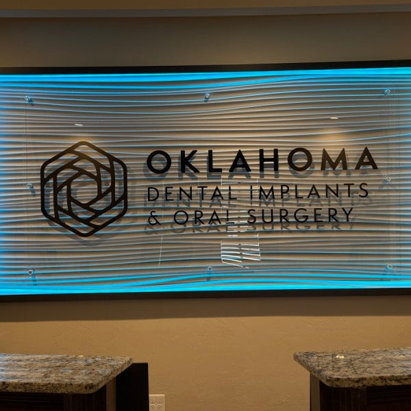 Interior Backlit Acrylic Sign