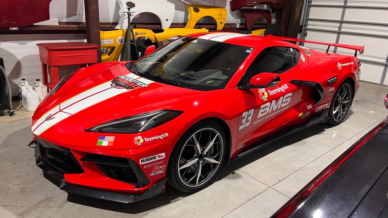 BMS New Corvette Decals