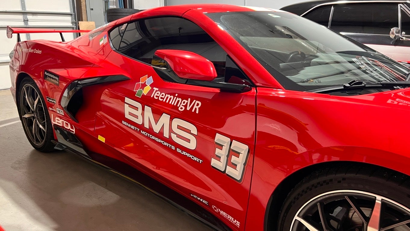 BMS New Corvette Decals