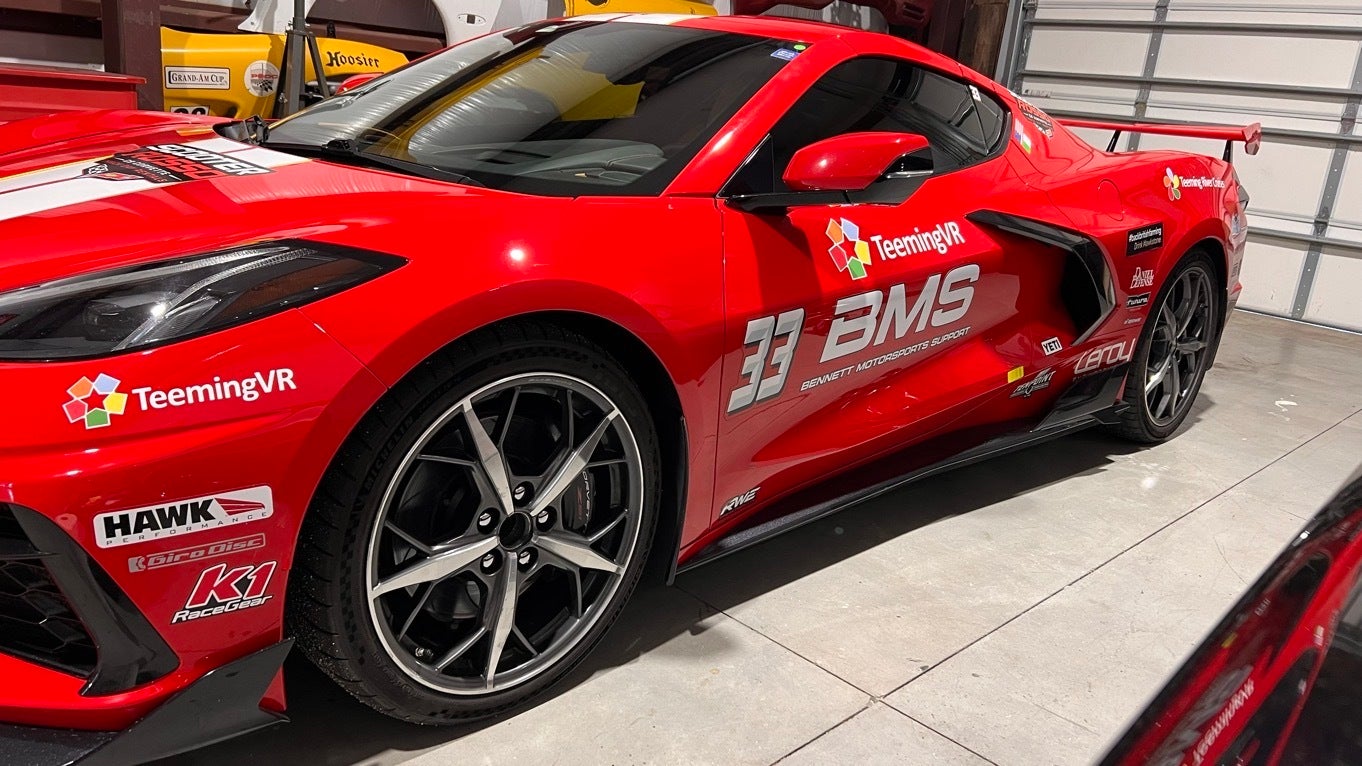 BMS New Corvette Decals