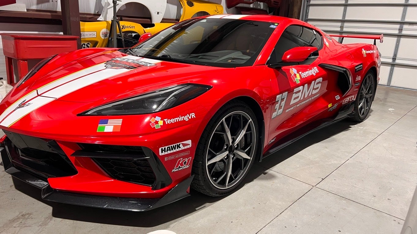 BMS New Corvette Decals