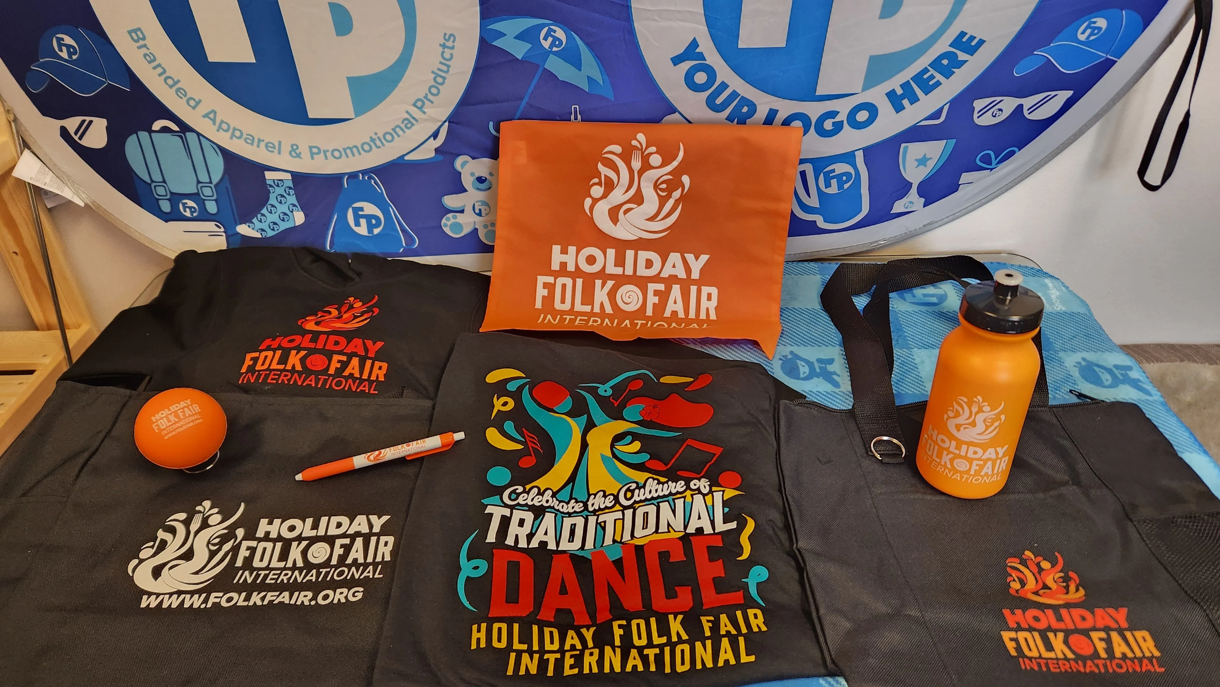 A Full Festival Merch Lineup in One Shot
