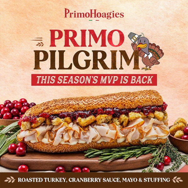 Gobble Up! The PrimoPilgrim Hoagie Returns to PrimoHoagies