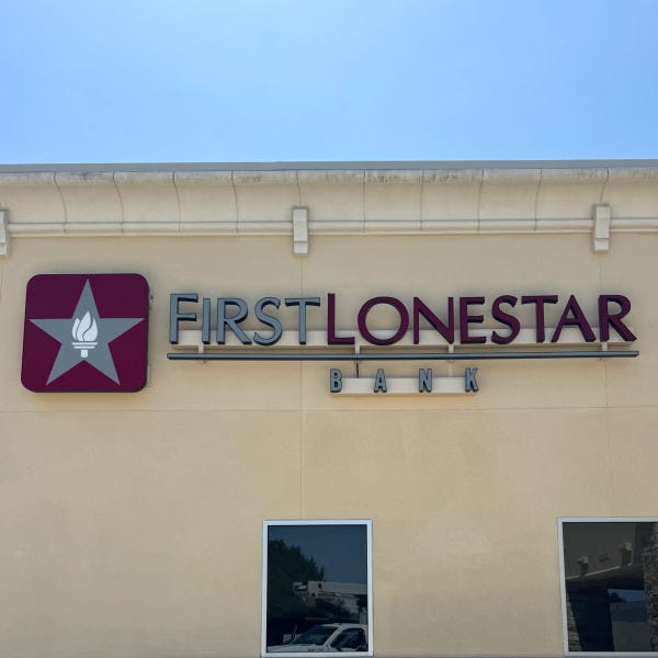 First Lone Star Bank Exterior
