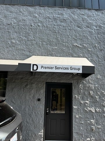 Updating tenant signage for Mukilteo Barker Real Estate, Mukilteo, WA