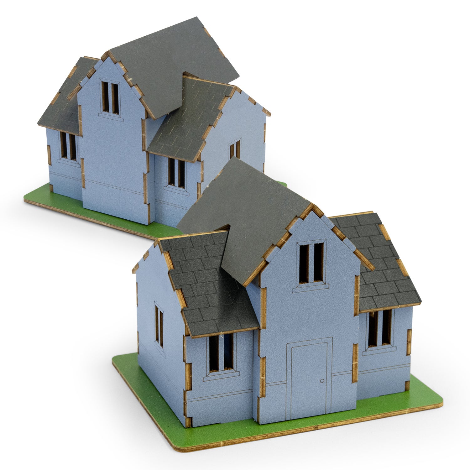 BRANDCRAFT House Wooden Model